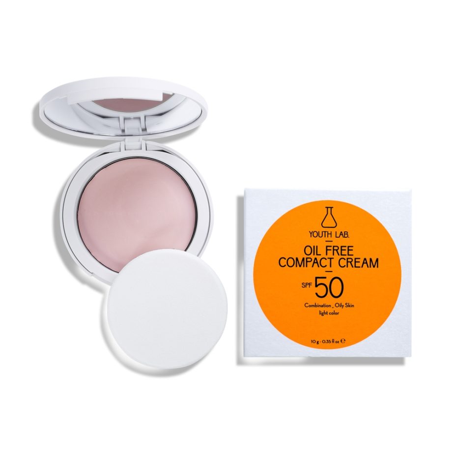 Youth Lab. Oil Free Compact Cream Combination Oily Skin Light Colour SPF50 10gr