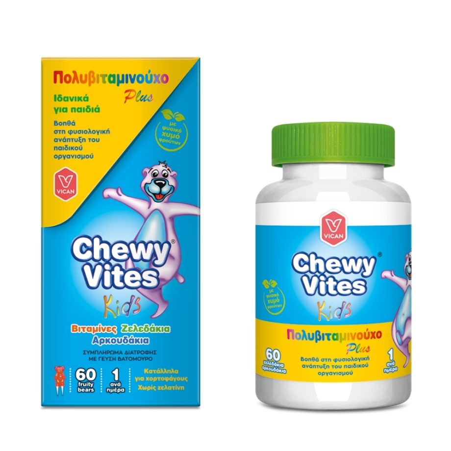 Vican Chewy Vites Kids Multi Vitamin Plus 60