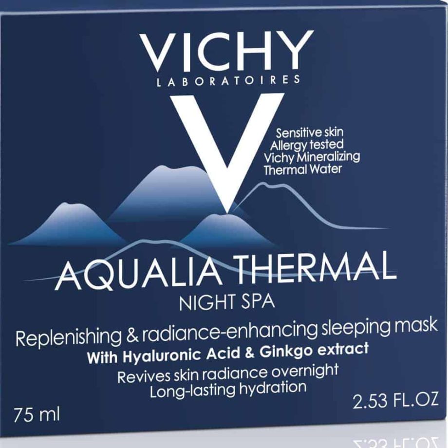 Vichy Aqualia Thermal Night Spa 75ml μάσκα νυχτός ενυδάτωσης
