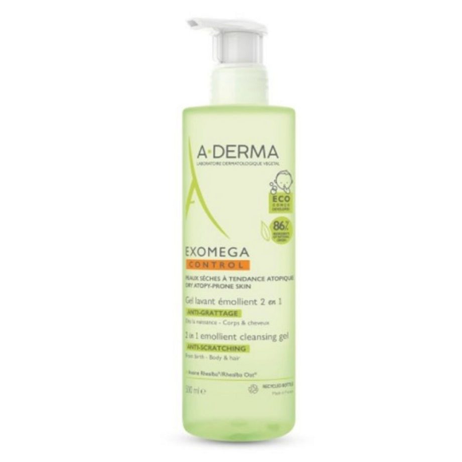 A-Derma Exomega Control Emollient Cleansing Gel 2 in 1500ml