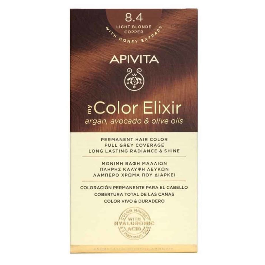 Apivita My Color Elixir 8.4 Ξανθό Ανοιχτό Χάλκινο