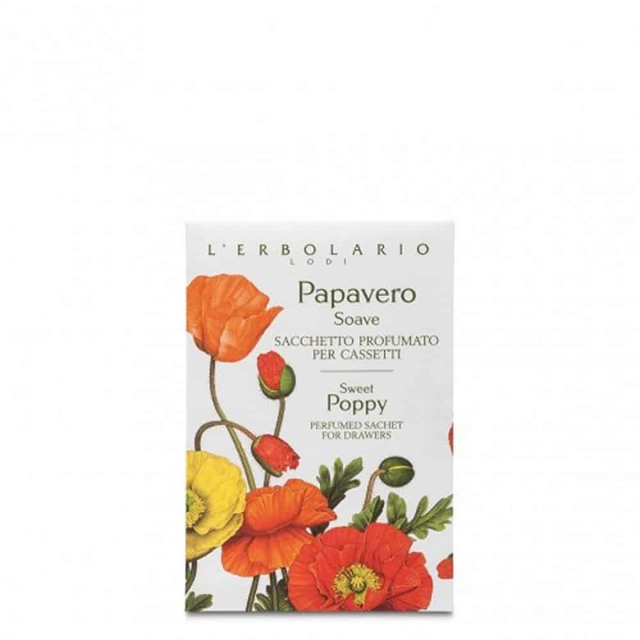 L'erbolario Perfumed Sachet For Drawers Papavero