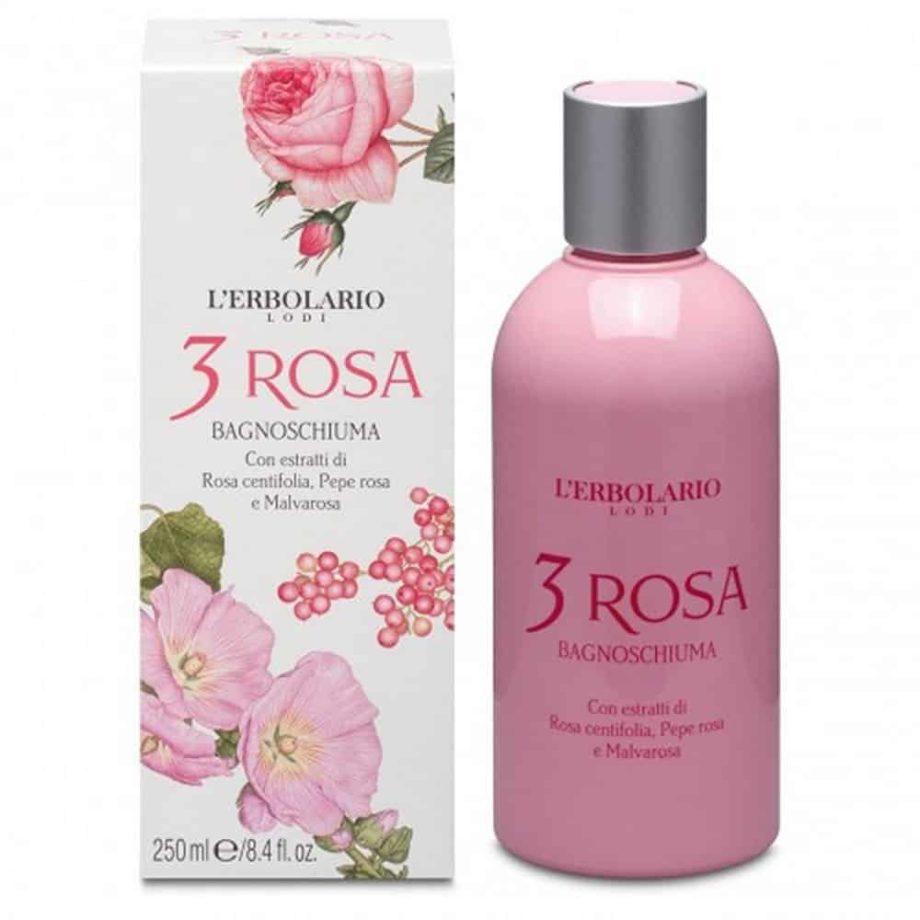 L'erbolario Shower Gel 3 Rosa 250ml