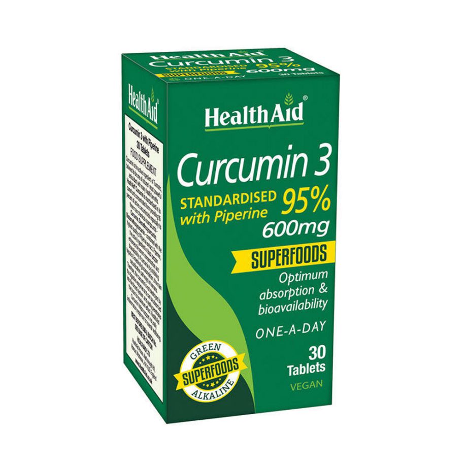 Health Aid Curcumin3 30tablets