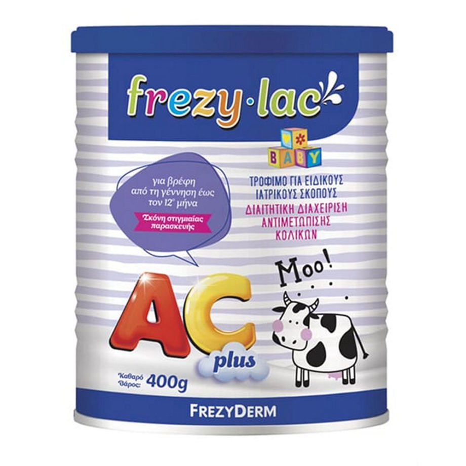 Frezylac AC Plus Βρεφικό Γάλα Αντιμετώπισης Κολικών 0-12m 400gr