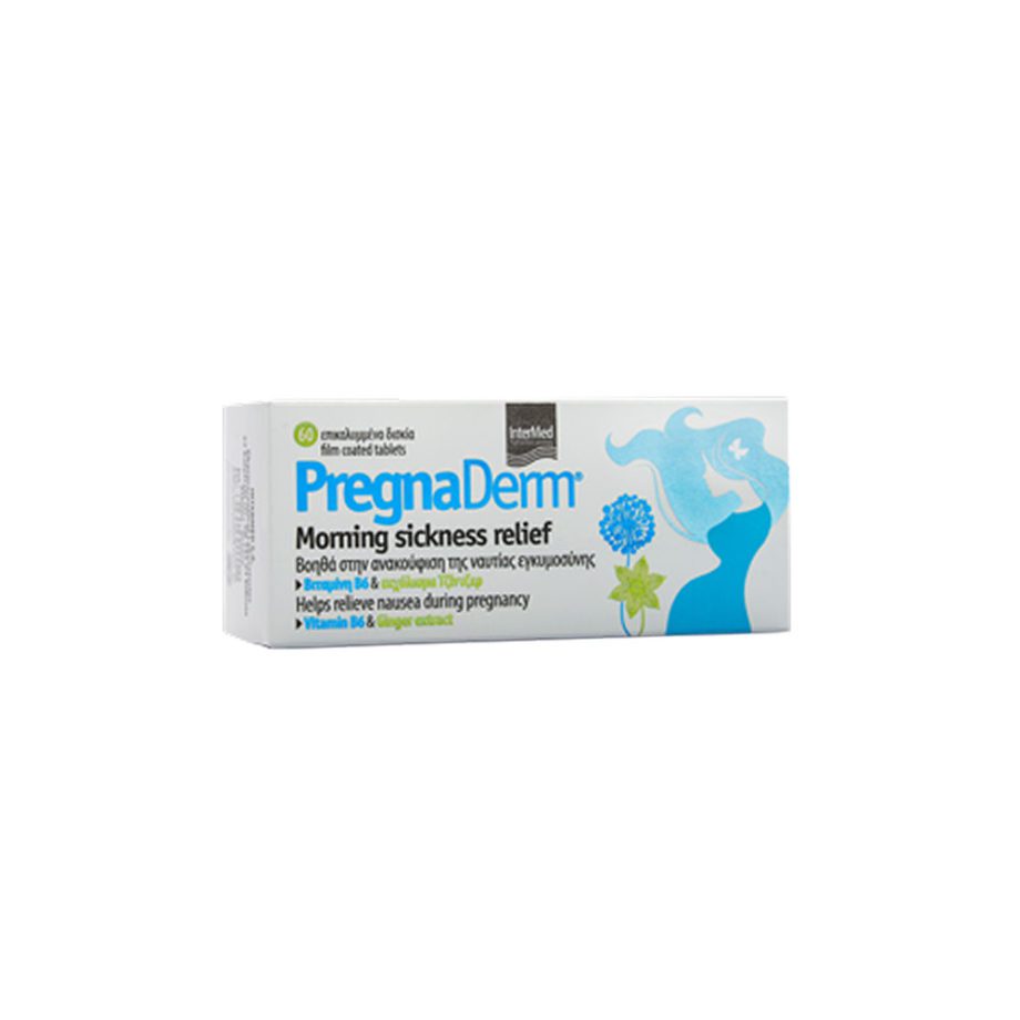Intermed PregnaDerm Morning Sickness Relief 60 Δισκία