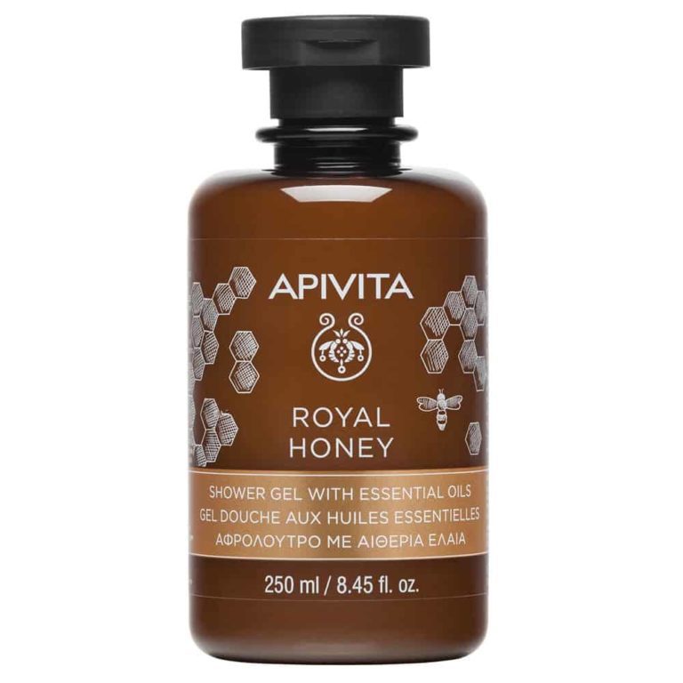 Apivita Royal Honey, Κρεμώδες Aφρόλουτρο Με Aιθέρια Έλαια 300ml