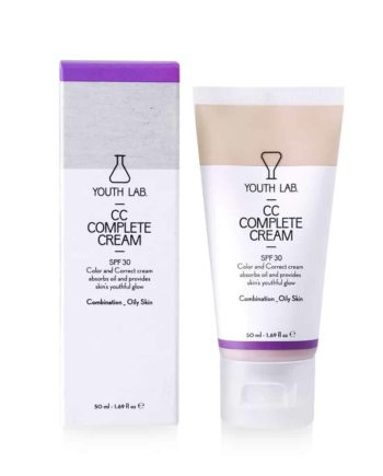 Youth Lab CC Complete Cream SPF30 Καλυπτική Κρέμα Αναδόμησης Με Χρώμα - Λιπαρό Δέρμα 50ml