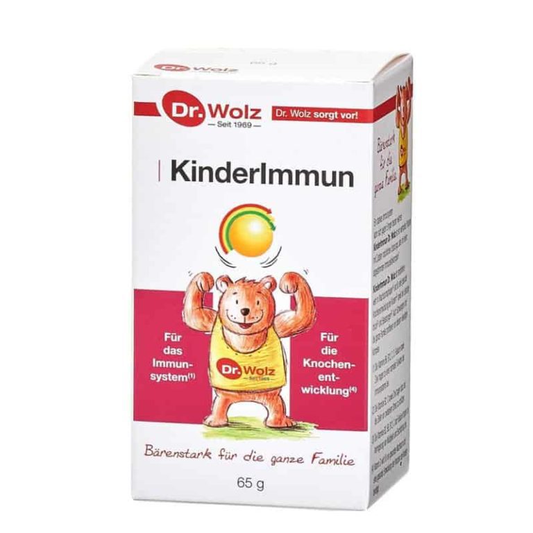 Dr. Wolz Kinderlmmun Με Πρωτόγαλα & Βιταμίνη D 65gr