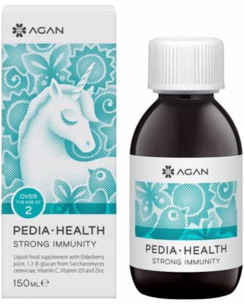 Agan Pedia-Health Strong Immunity Συμπλήρωμα Διατροφής για την Ενίσχυση του Ανοσοποιητικού των Παιδιών 150ml