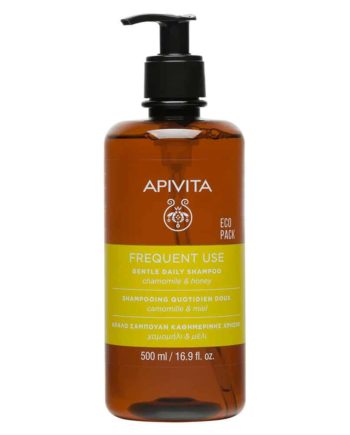 Apivita Frequent Use Gentle Daily Shampoo Απαλό Σαμπουάν Καθημερινής Χρήσης με Χαμομήλι και Μέλι 500ml