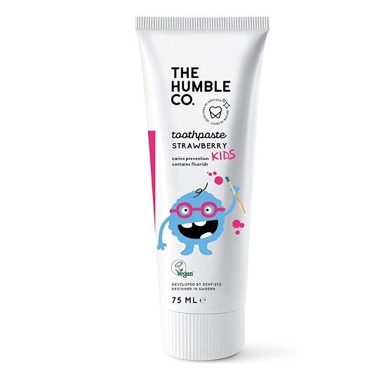 the humble co strawberry kids toothpaste 75 ml