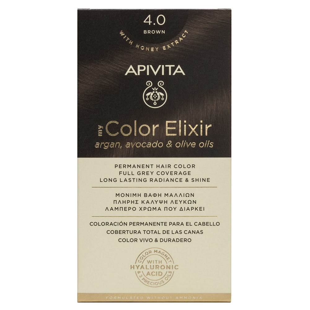 Apivita My Color Elixir N4.0 Φυσικό Καστανό
