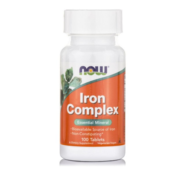 Now Foods Iron Complex 100 ταμπλέτες