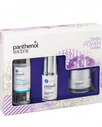 Panthenol Extra Promo Creme Night 50ml & Micellar True Cleanser 3in1 100ml & Face & Eye Serum 30ml