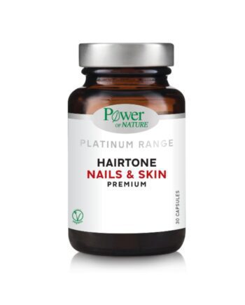 Power of Nature Platinum Range Hairtone Nails & Skin Premium, 30caps