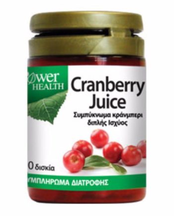 Power Health Cranberry Juice 4500mg 30 δισκία