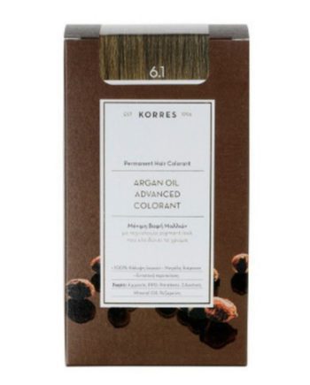 Korres Argan Oil Advanced Colorant Ξανθό Σκούρο Σαντρέ 6.1
