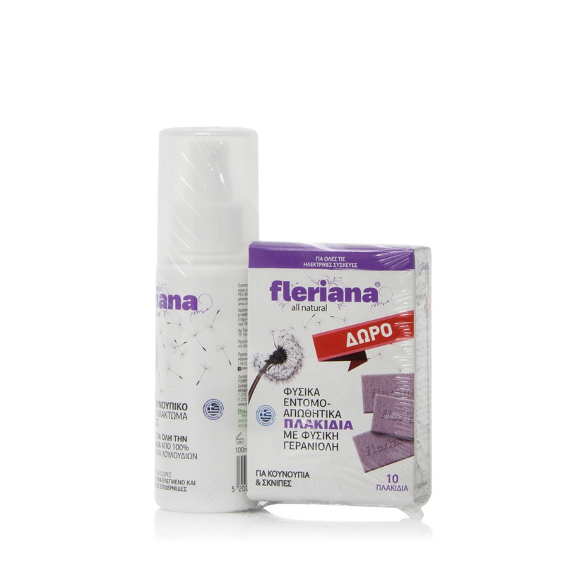 Power Health Fleriana Spray 100ml + Fleriana Πλακίδια 10 τμχ.