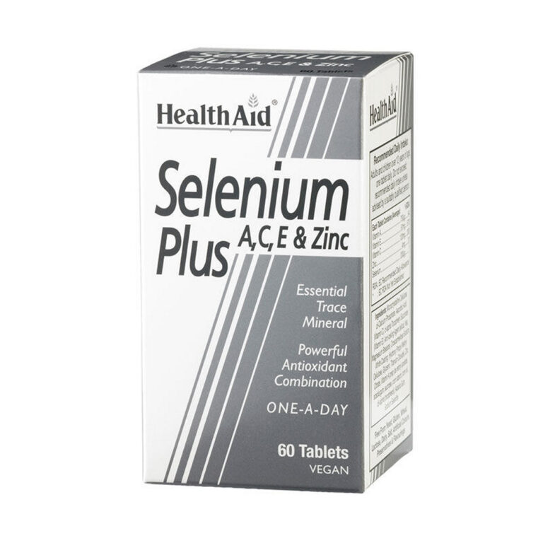 HealthAid Selenium Plus A, C, E & Zinc 60 ταμπλέτες