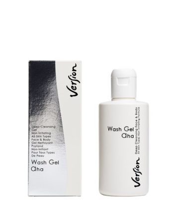 Version Wash Gel Aha Gel που προσφέρει βαθύ καθαρισμό στο πρόσωπο και στο σώμα, κατάλληλο για όλους τους τύπους δέρματος 200ml