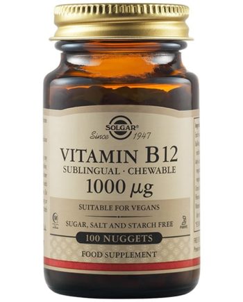Solgar Vitamin B-12, 1000mg 100 δισκία υπογλώσσια