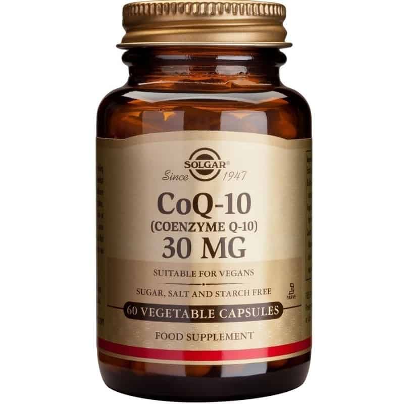 Solgar Coenzyme Q10 30mg 60 φυτικές κάψουλες