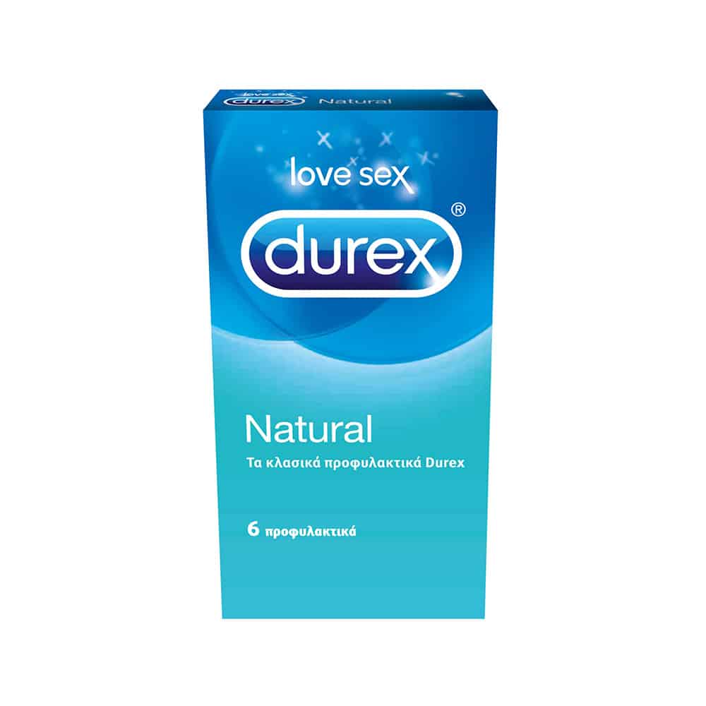 Durex Natural - Κλασικά Προφυλακτικά 6 τεμ. κλασικά
