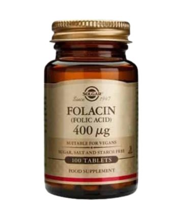 Solgar Folacin 400mg, 100 ταμπλέτες
