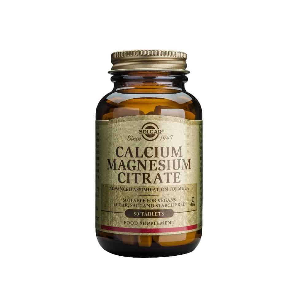 Solgar Calcium Magnesium Citrate 50 ταμπλέτες