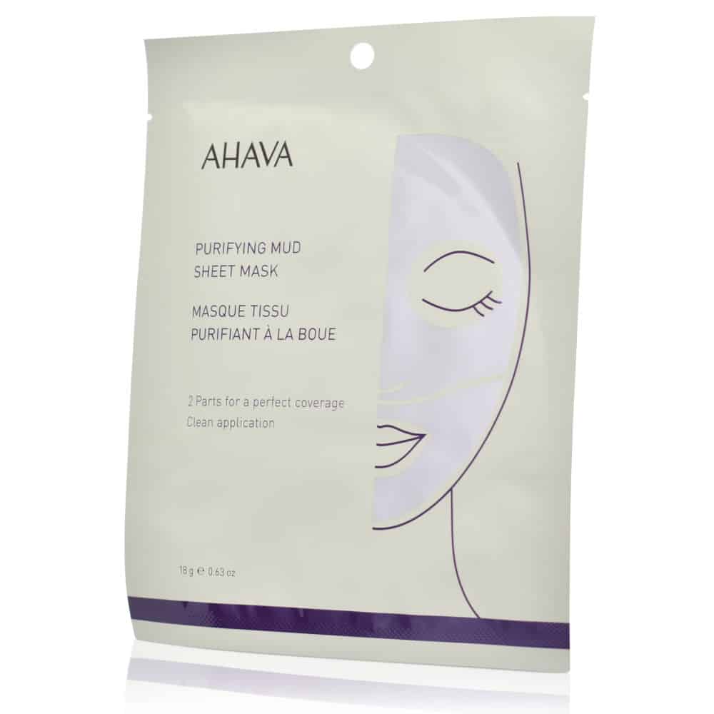 Ahava Time To Clear Purifying Mud Sheet Mask 18gr