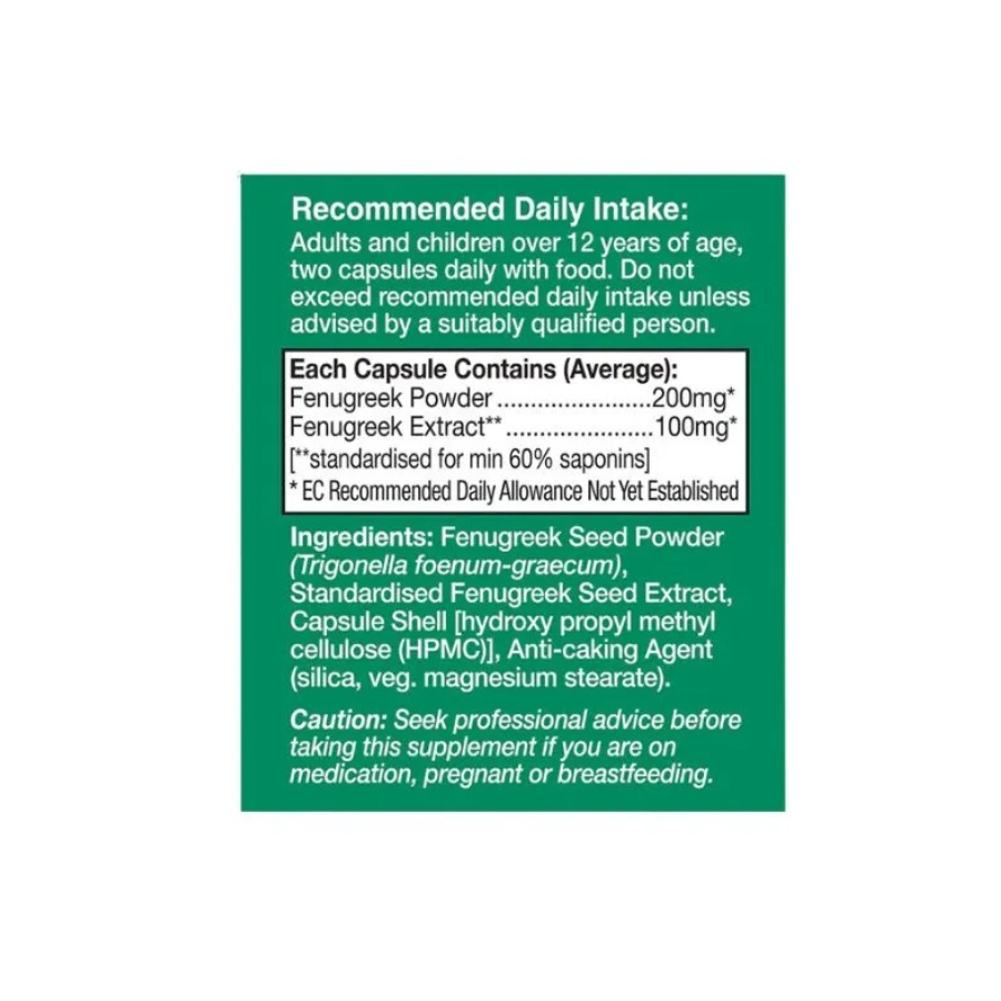 Health Aid Fenugreek 300 mg 60 κάψουλες