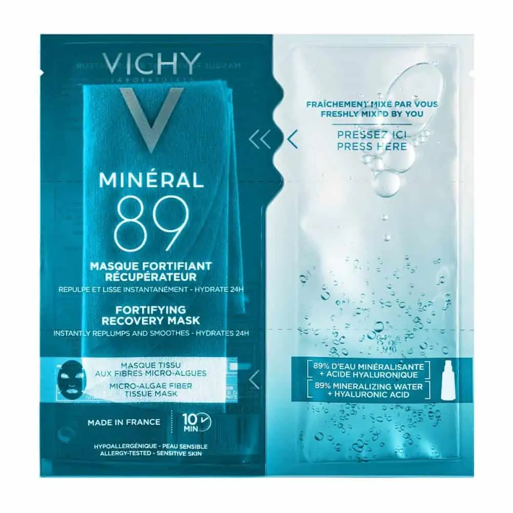 Vichy Mineral 89 maska endinamosis & epanorthosis, 29ml + ifasmatini maska 1