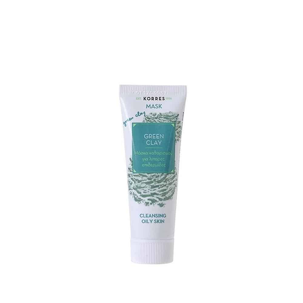 Korres Mask Green Clay Oily Skin Cleansing 18ml