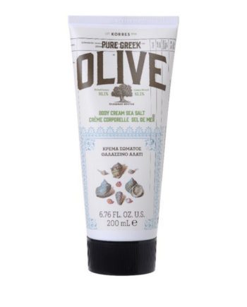 Korres Pure Greek Olive Body Cream Sea Salt 200ml