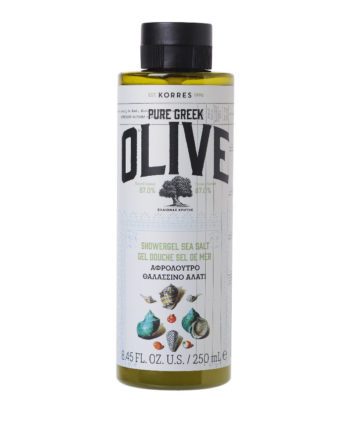 Korres Pure Greek Olive Shower Gel Sea Salt 250ml