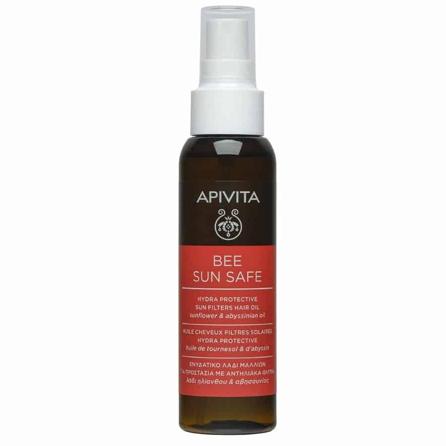 apivita bee sun safe Hydra Protection Sun Filters Hair Oil αντηλιακο μαλλιων