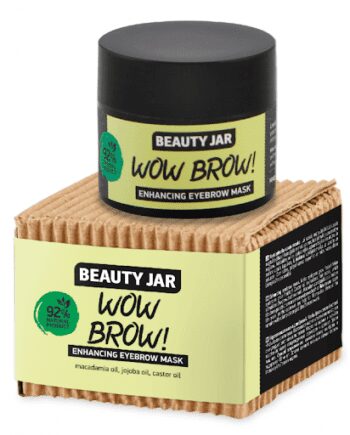 beauty jar wow brow enhancing eyebrow mask 15 ml