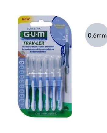 Gum Trav-ler Cylindrical, Μεσοδόντια Βουρτσάκια 0,6mm x6