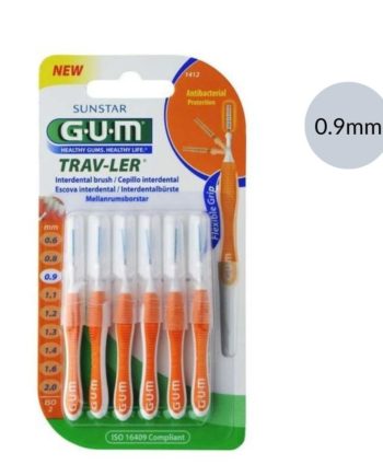 Gum Trav-ler Cylindrical, Μεσοδόντια Βουρτσάκια 0,9mm x 6