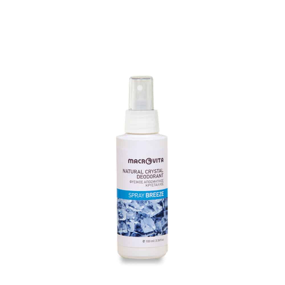 Macrovita Natural Crystal Deodorant Breeze Spray 100ml