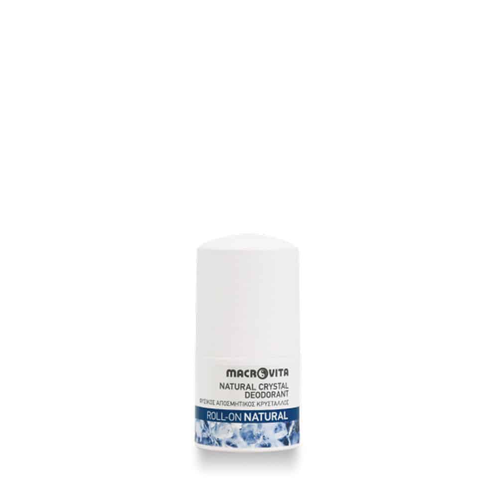Macrovita Natural Crystal Deodorant Roll on 50ml