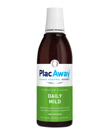 plac away daily mild mouthwash 500ml