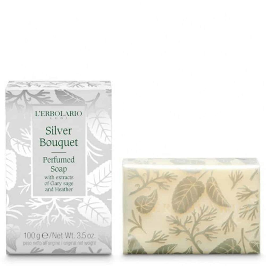 L'erbolario Perfumed Soap Bouquet D Argento 100gr