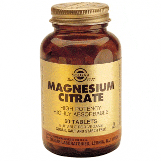 Solgar Magnesium Citrate 200mg , 60 Tablets