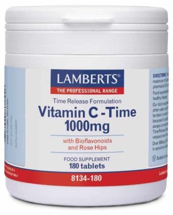 LAMBERTS Vitamin C Time Release 1000mg 180 Tαμπλέτες
