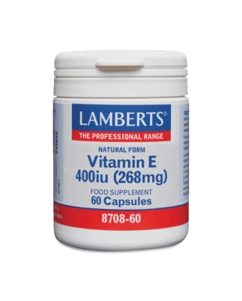 lamberts vitamin e 400iu 60καψ