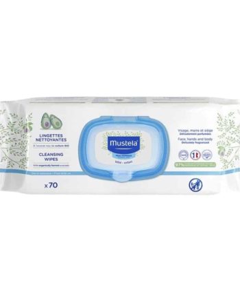 mustela Cleansing Wipes with Organic Avocado
