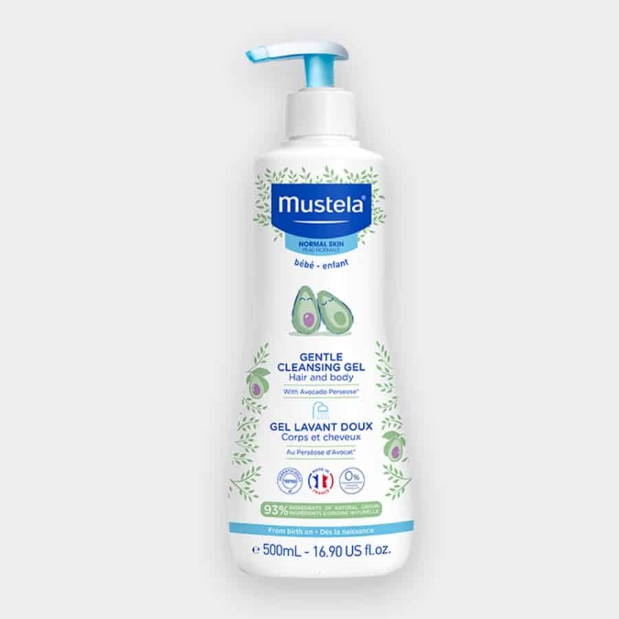 mustela gentle cleansing gel 500ml