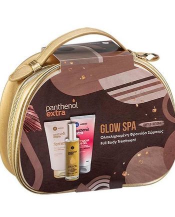 Panthenol Extra-Glow Spa Limited Edition Set-Femme 3in1 Cleanser, Body Sugar Scrub Gel & Dry Oil